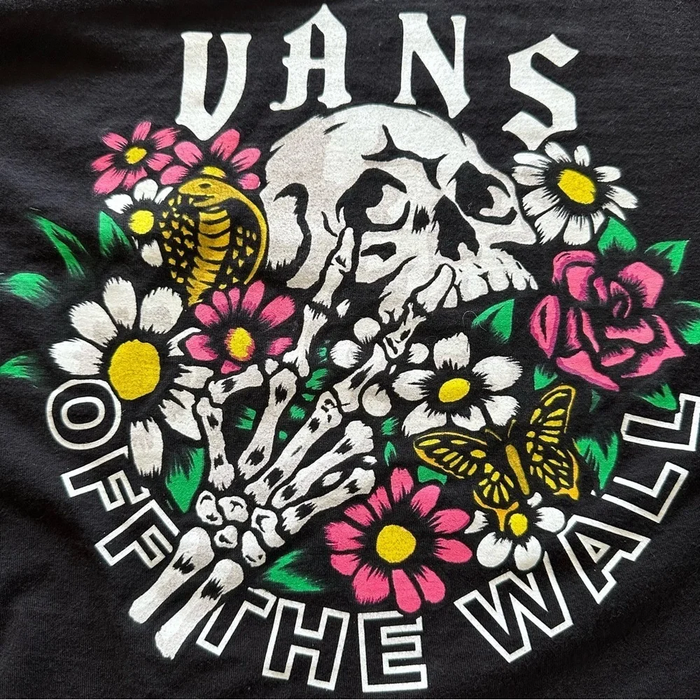 Vans Men's Black Long Sleeve Shirt- Size Medium - Picture 7 of 7